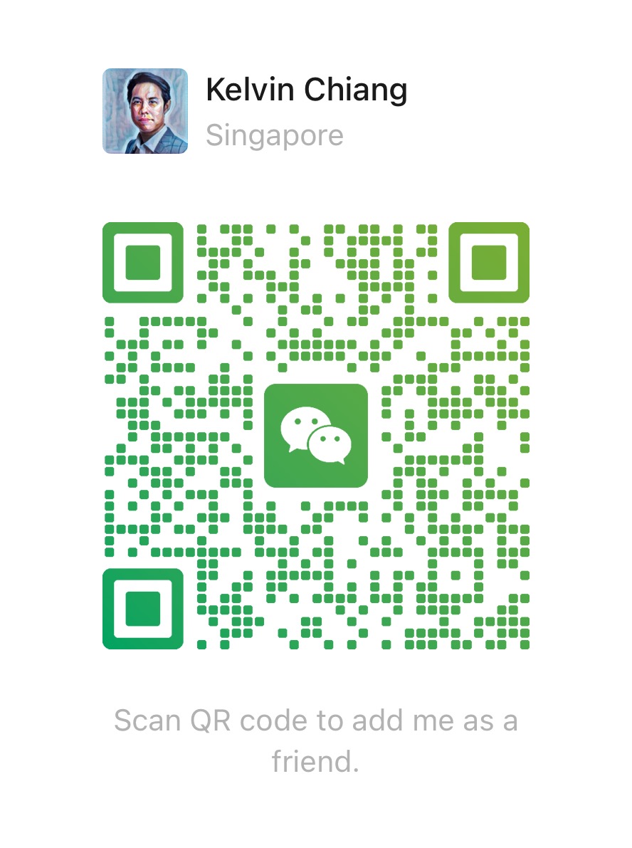 Kelvin Chiang WeChat contact QR code